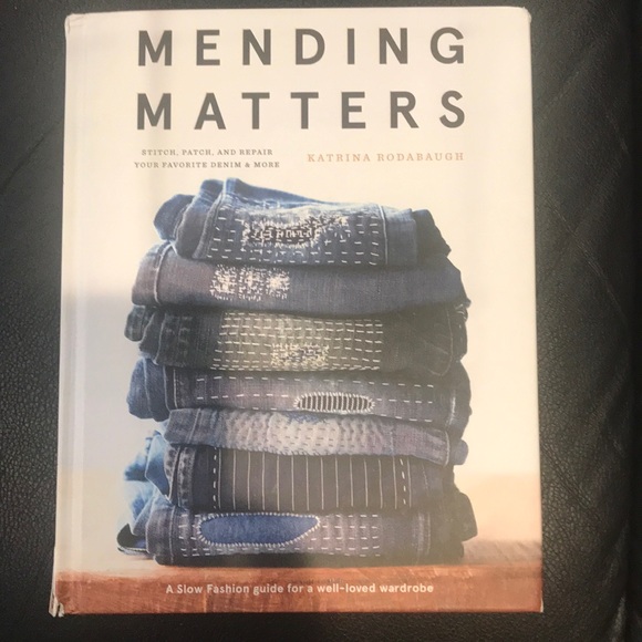 Brand new Mending Matters Book -Sewing